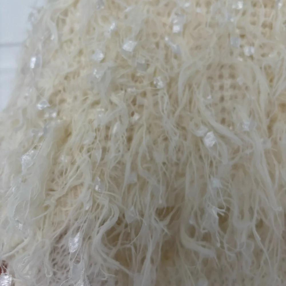 Anthropologie Ivory Textured Knit - Picture 2 of 4